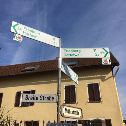 Fahrradwegweisung